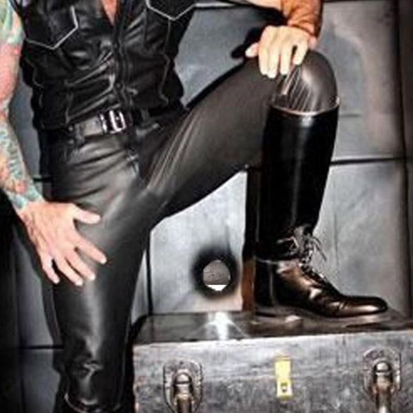 Rockstar Faux Leather Pants - Black | Fashion Nova, Mens Pants | Fashion  Nova