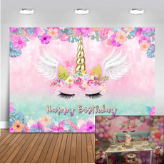 unicornparty, pink, party, partybanner