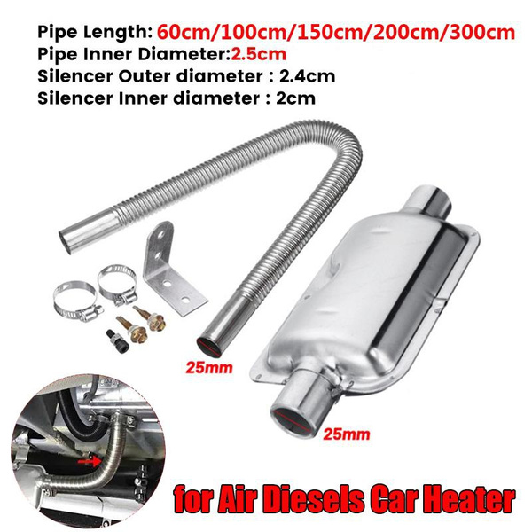 1PC 60cm/100cm/150cm/200cm/300cm Air Diesels Parking Heater Exhaust