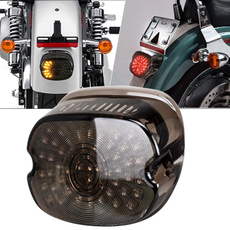 King, motorcyclelight, licenseplate, Harley Davidson
