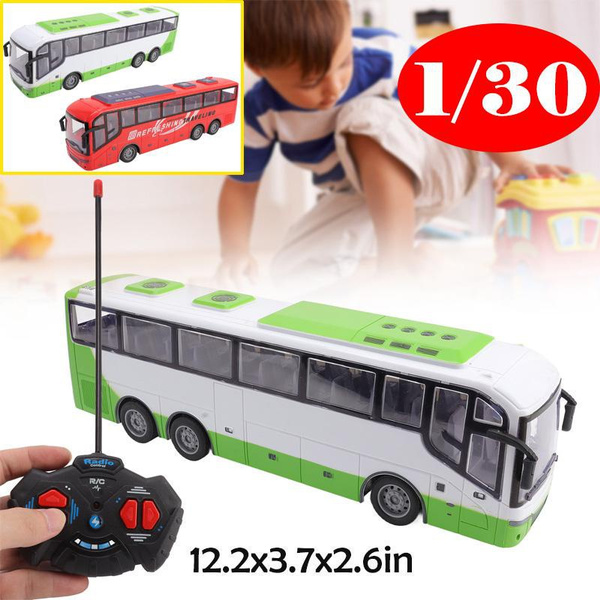 Remote Control Bus, 1/30 Bus Model Electric Wireless Simulation Large