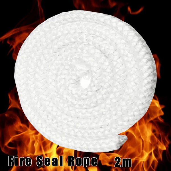 Fiberglass Stove/Fire Rope Wood Burning /Stove 2m Length Log Burner Door Seal. Wish