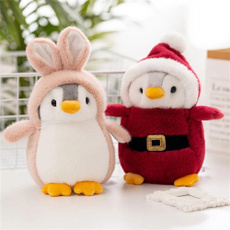 cute, doll, girlsgift, penguinplushtoy