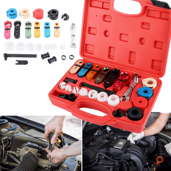 A/C Line Disconnect Tool, Air Conditioning Fuel Transmission Line Quick Disconnect Automotive A