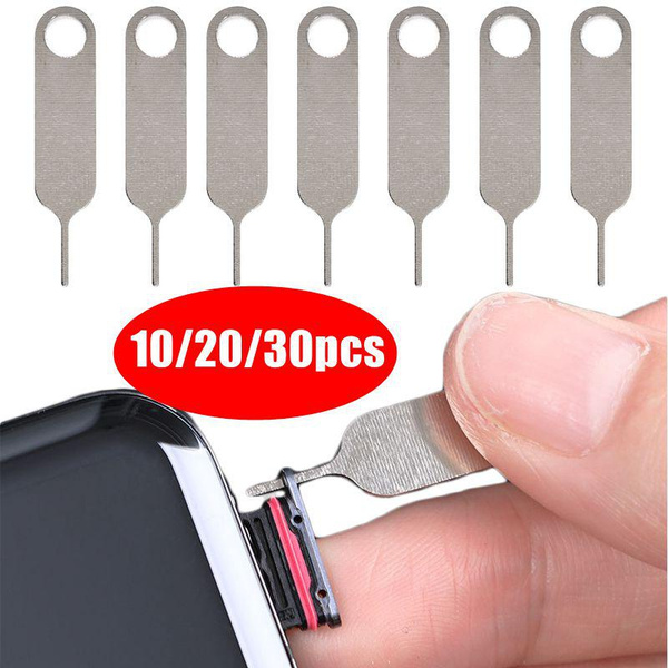 10/20/30Pcs SIM Card Tray Eject Pin Ejector Removal Tool SIM Card