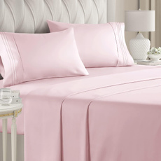 pink, King, Sheets, Bedding