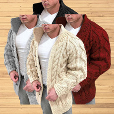 Fashion, sweater coat, Long Sleeve, Men