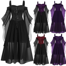 butterfly, gowns, Goth, Moda
