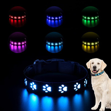 luminouscollarfordog, Adjustable, Dog Collar, Pets