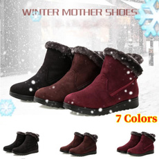 ankle boots, fashion women's shoes, Winter Boot, antiskidshoe