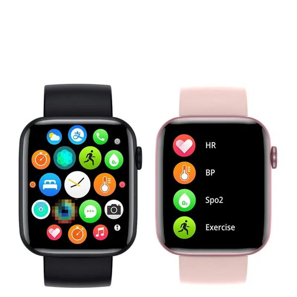 Smart watch HD touch screen, rotary encoder, heart rate monitoring