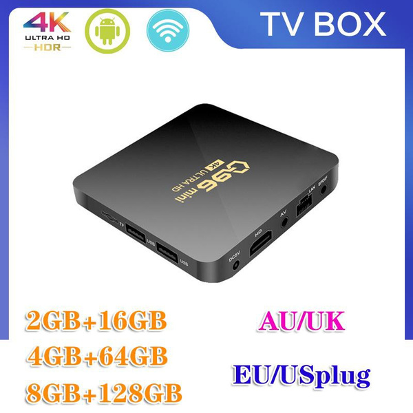 Q96 Mini Smart TV Box Android 10.0 Amlogic S905L Quad Core 2.4G WIFI 4K ...