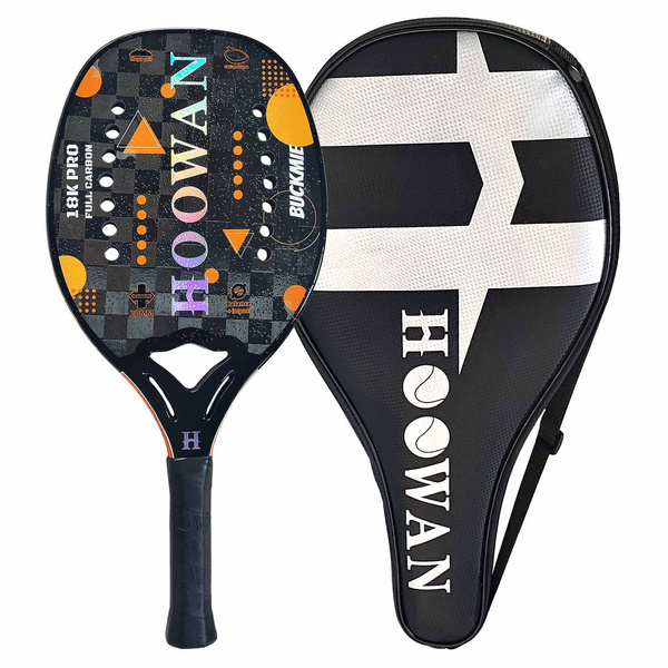 18K Pro Beach Tennis Racket Carbon Fiber New Beach Tennis Paddle For ...