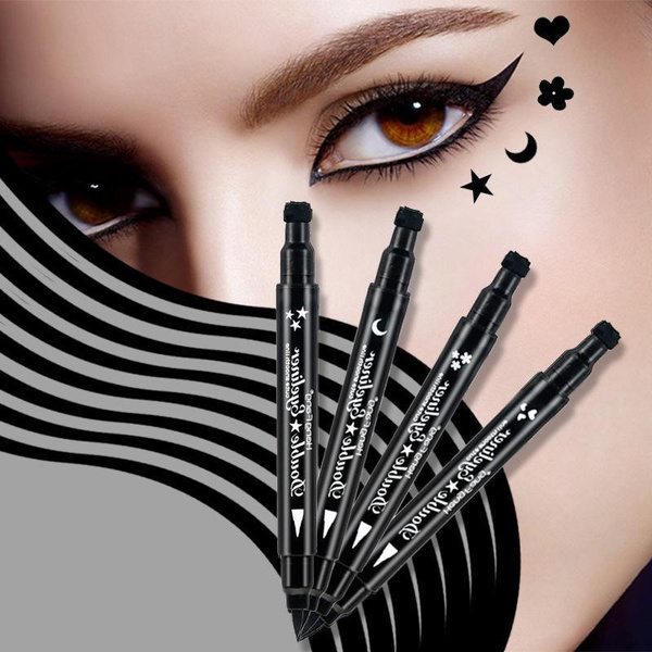 Color Makeup Qic Pattern Embellishment Seal Eyeliner Pen Waterproof And Sweat Resistant Natural 