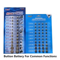 Battery, button, Watch, alkalinebatterie