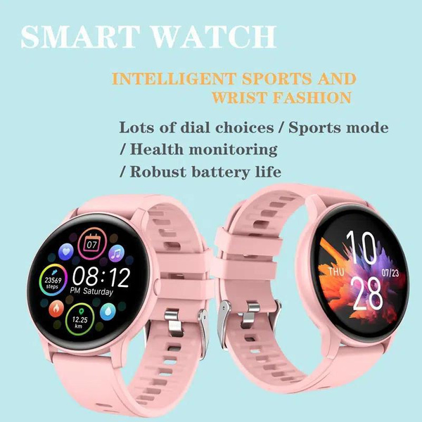 New Smart Watch Full Touch Screen Sports Fitness Watch IP67 Waterproof ...