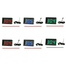 led, Temperature, Metal, Thermometer