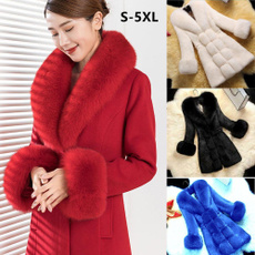 fur coat, Tallas grandes, wool coat, korean style
