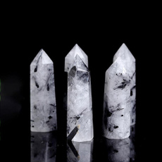 crystalhealing, quartz, polished, wand