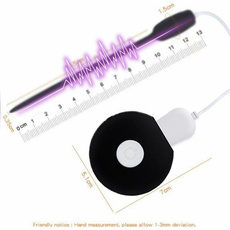 prostatemassager, urethralvibrater, Silicone, glansvibrator