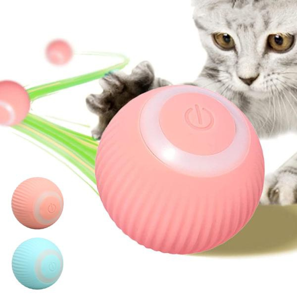 Interactive Cat Toy USB Rechargeable Safe 2 Modes Bite Resistant ...