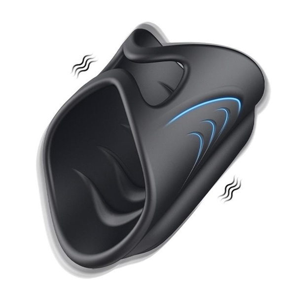 Delayed Orgasm Dual Vibrating Cock Ring BDSM main image 1
