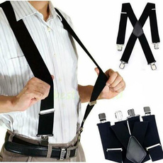 suspenders, westerntrousersstrap, Adjustable, Elastic