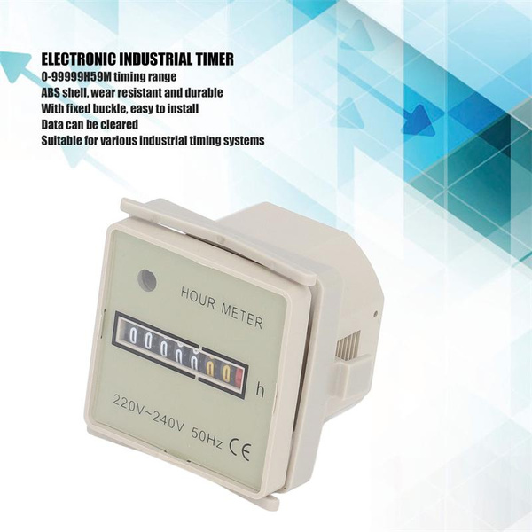 Multimeter berm hour meter industrial timer high accuracy electric time