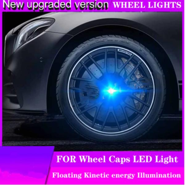 Car Floating Led Hub Light Car Wheel Center Caps Car Floating