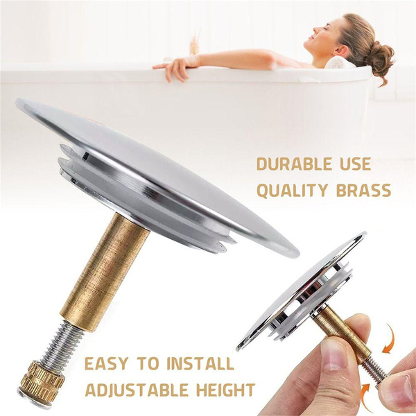 Bathroom Drainer Adjustable Waste Stopper Replacement Bathroom