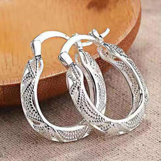 huggieearring, Sterling, wedding earrings, Wedding