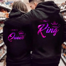 King, kingqueenpullover, womens hoodie, Long Sleeve