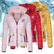thickencoat, slim, zipperjacket, Winter Coat Women