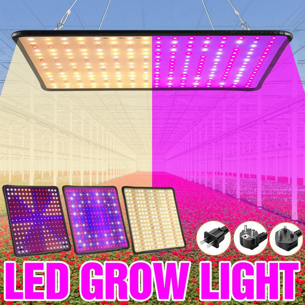 Full Spectrum 256LEDs LED Plant Grow Lights with On/Off Switch Panel