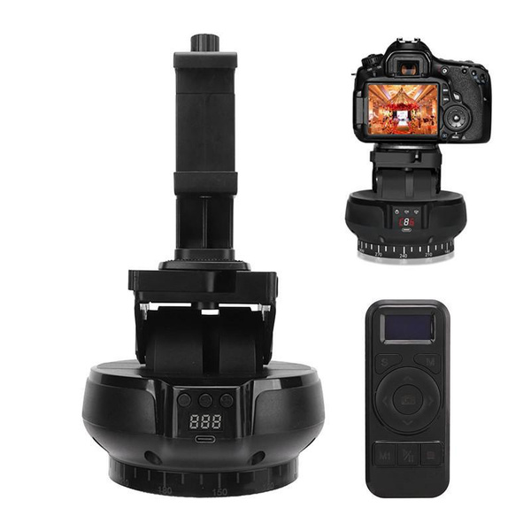 2.4G Motorized Panoramic Tripod Head Remote Control Pan Tilt Motorized