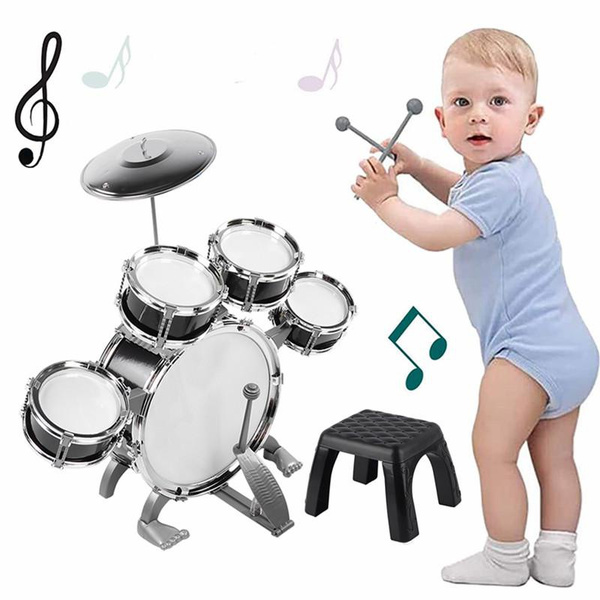 Kids Drums Set Toddler Instrument Set Educational Percussion