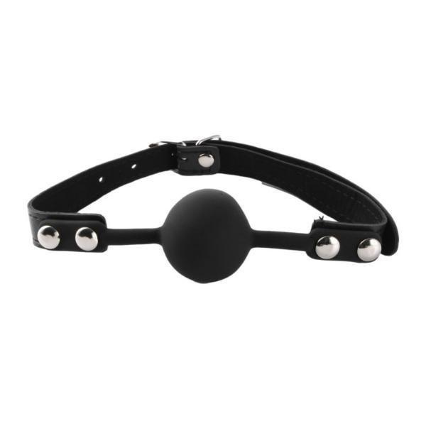 Soft Safety Silicone Open Mouth Gag Ball Bdsm Bondage Slave Ball Gag Erotic Sex Toys For Woman 7623