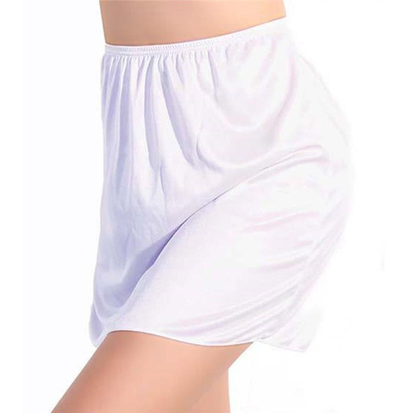 Women's Modal Half Slip Skirt Petticoat - Soft Stretch Underskirt (19,23,27 Inch)