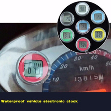 Mini, motorcycledigitalclock, waterproofdigitalwatch, Clock