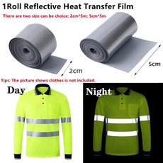 reflectorsticker, Cloth, Stickers, reflectiveheattransferfilm