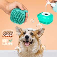 catsaccessorie, doggrooming, showerbrushforpet, Silicone