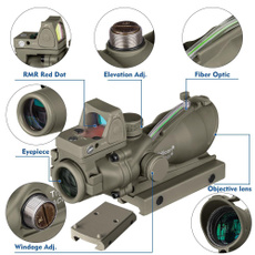 rmrreddotsight, Fiber, chevronreticle, sightscope
