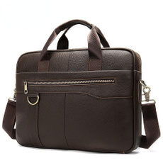 genuine leather bag., Briefcase, Bags, crazyhorseleather