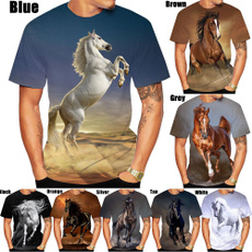 Summer, horse, 3dprinte, 3dprintetshirt