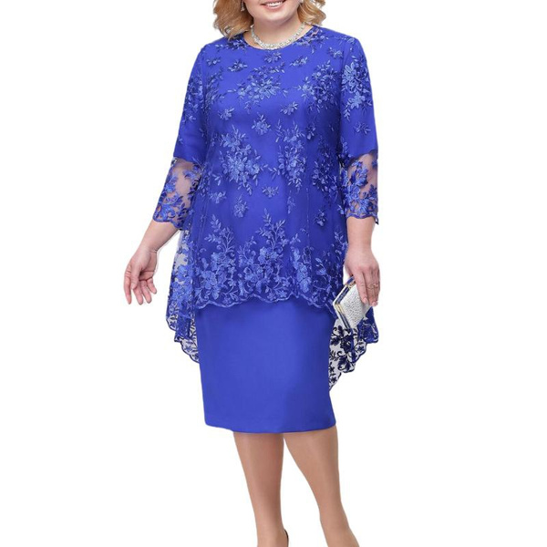 Wish plus size clearance dresses