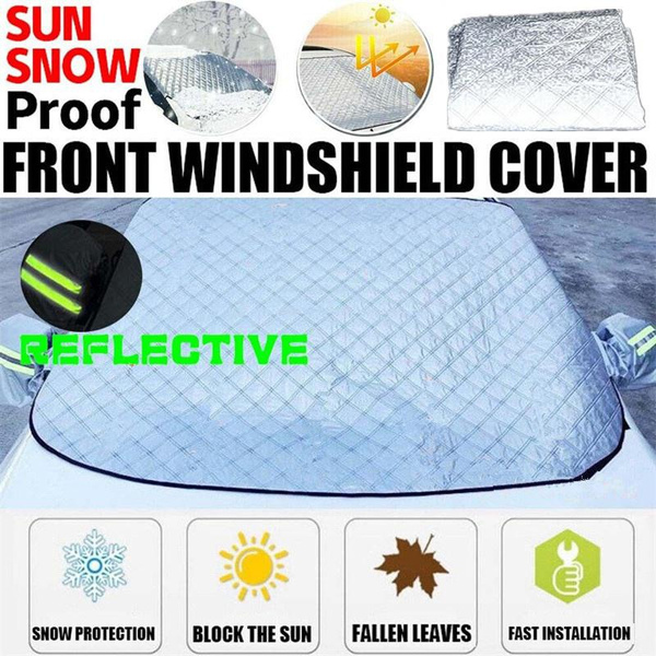 Magnetic Car Windscreen Cover Ice Frost Shield Snow Protector Sun Shade  Winter UV Sun Dust Screen Protector for Car/Truck/SUV