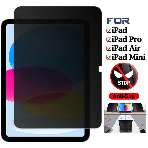 Best Full Privacy Screen Protector For iPad 2022 10th 9th 8th 7th 6th