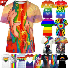 rainbow, mensandwomensfashiontshirt, Shirt, Sleeve
