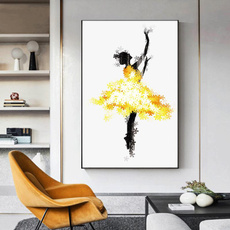golden, posters & prints, Dancing, Home & Living