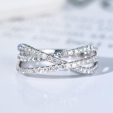 twistring, DIAMOND, Jewelry, 925 silver rings
